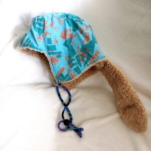 Bula Mullet Beanie Vibrant VTG 90s Kids Rat Tail Hat Cozy Fleece Skull Cap  Y2K